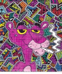 LSD-25 Tabs Smoking Panther