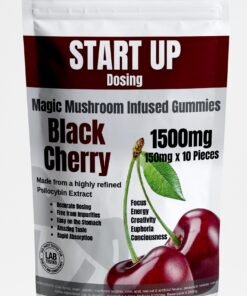 Magic Mushroom Startup Black Cherry Gummies 1500mg