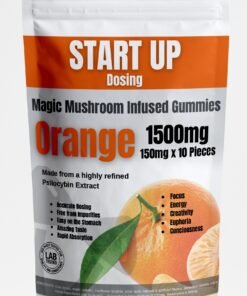 Magic Mushroom Startup Orange Gummies 1500mg