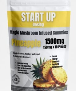 Magic Mushroom Startup Pineapple Gummies