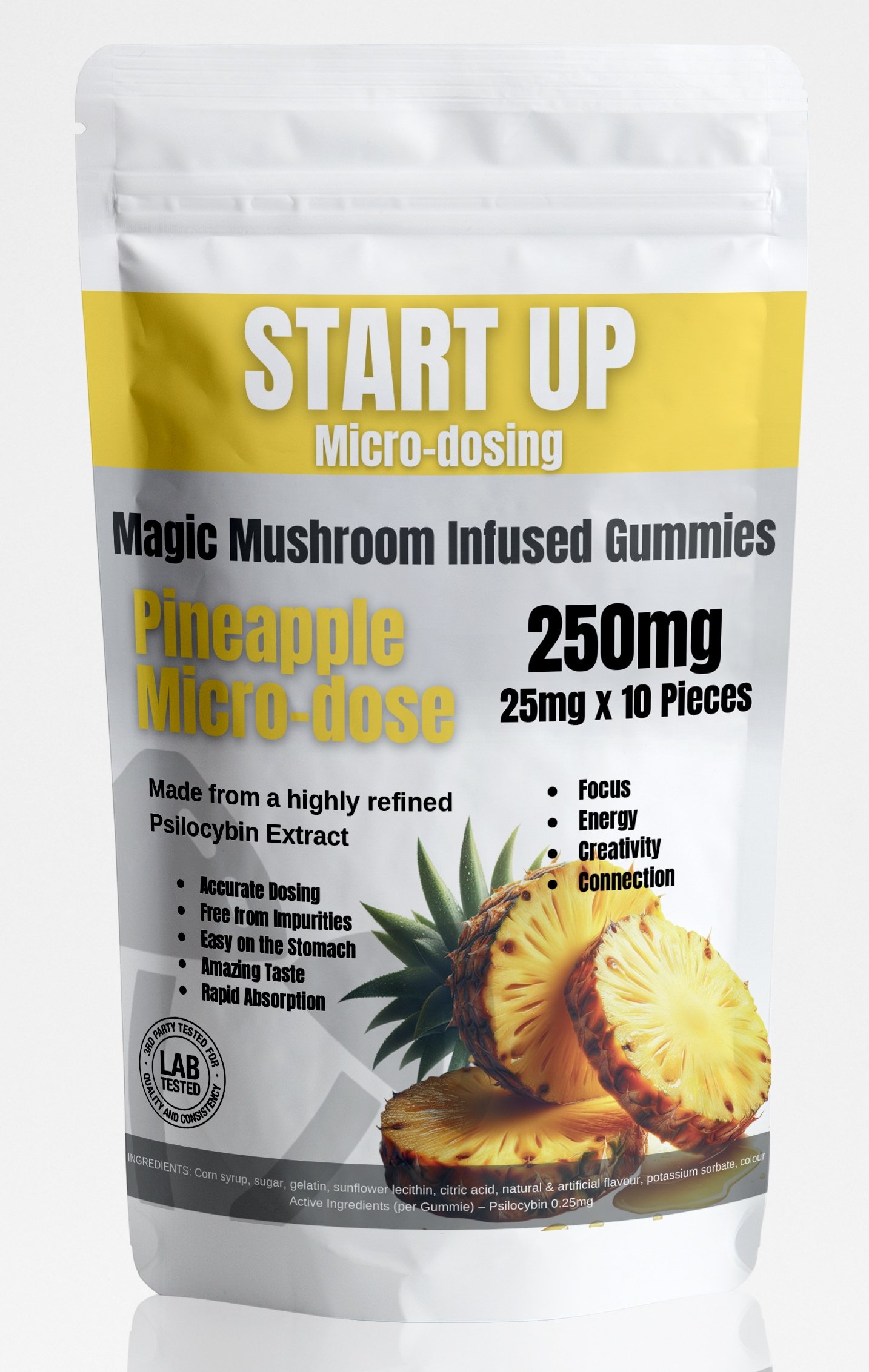 Magic Mushroom Startup Pineapple Microdose